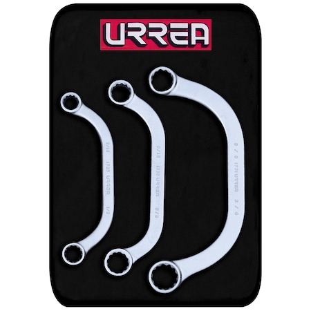 Urrea Obstruction Wrenches (Set of 3 pieces), inches. 1700A